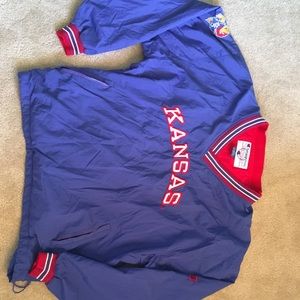 Vintage Kansas Jayhawks Windbreaker